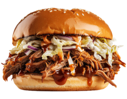 Big Kyle BBQ Pulled Pork sandwich