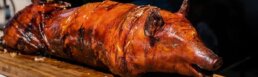 Pig Pickin whole hog roast big Kyle bbq catering menus